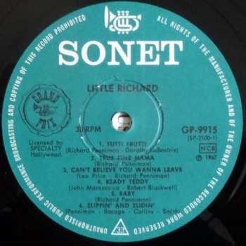 LP Little Richard: Good Golly Miss Molly & 11 Other All-Time Hits By