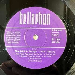 LP Little Richard: Wild And Frantic