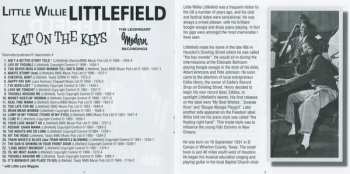 CD Little Willie Littlefield: Kat On The Keys 