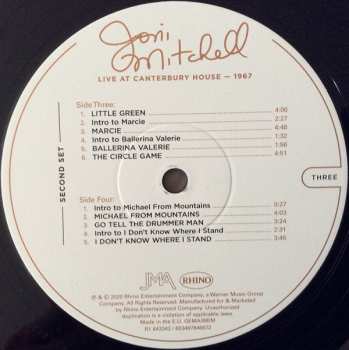 3LP Joni Mitchell: Live At Canterbury House - 1967 LTD