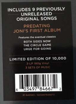 3LP Joni Mitchell: Live At Canterbury House - 1967 LTD