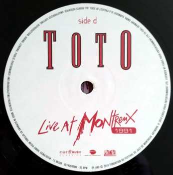 2LP Toto: Live At Montreux 1991 LTD