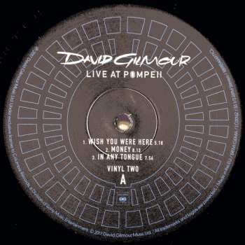 4LP/Dobozkészlet David Gilmour: Live At Pompeii