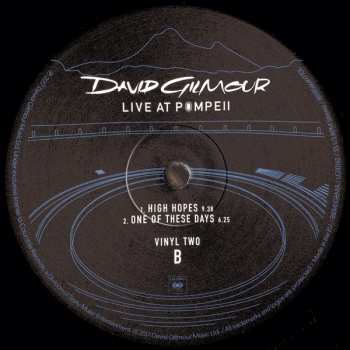 4LP/Dobozkészlet David Gilmour: Live At Pompeii