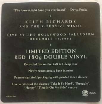 2LP Keith Richards And The X-Pensive Winos: Live At The Hollywood Palladium December 15, 1988 LTD | CLR