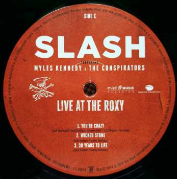 3LP Slash: Live At The Roxy 25.9.14 LTD