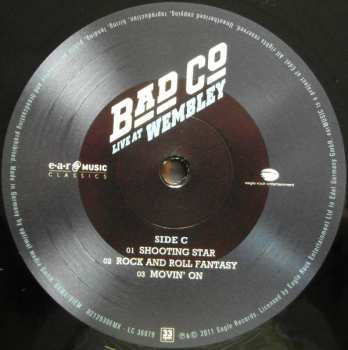 2LP/CD Bad Company: Live At Wembley LTD | NUM
