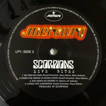 2LP Scorpions: Live Bites