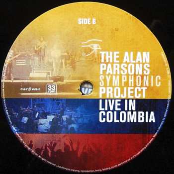 3LP The Alan Parsons Symphonic Project: Live In Colombia