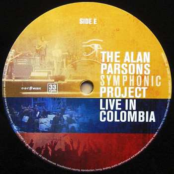 3LP The Alan Parsons Symphonic Project: Live In Colombia
