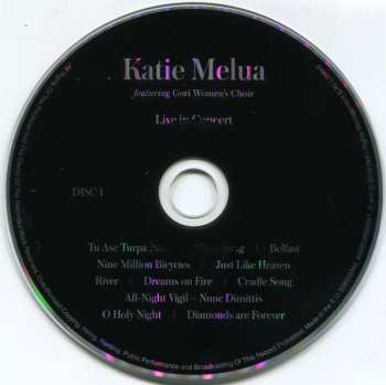2CD Katie Melua: Live In Concert LTD