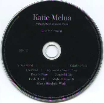 2CD Katie Melua: Live In Concert LTD