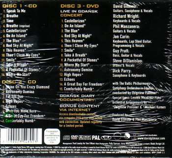 2CD/DVD/Dobozkészlet David Gilmour: Live In Gdańsk