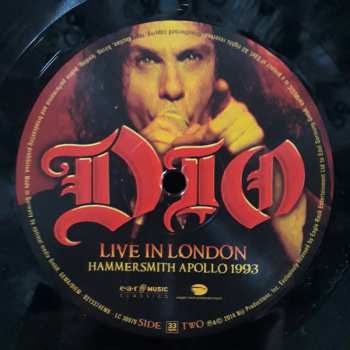 2LP Dio: Live In London: Hammersmith Apollo 1993