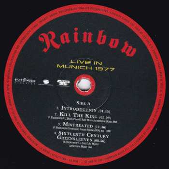 3LP Rainbow: Live In Munich 1977 LTD