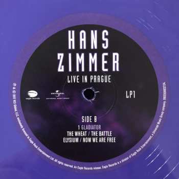 4LP Hans Zimmer: Live In Prague LTD | CLR