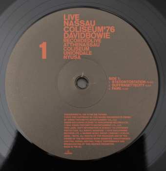 2LP David Bowie: Live Nassau Coliseum '76