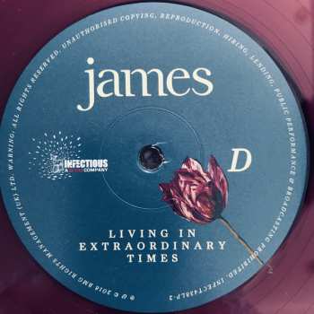 2LP James: Living In Extraordinary Times  LTD | CLR