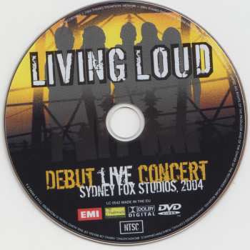 DVD Living Loud: Live Sydney Fox Studio 2004