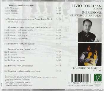 CD Livio Torresan: Impressions, Selected Guitar Works