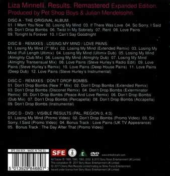 3CD/DVD/Dobozkészlet Liza Minnelli: Results