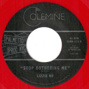 SP Lizzie No: Sweeter Than Strychnine / Stop Bothering Me CLR