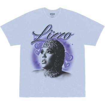 Merch Lizzo: Póló Special Hearts Airbrush