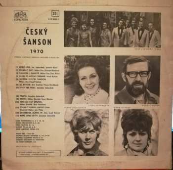 LP Rudolf Pellar: Český Šanson 1970