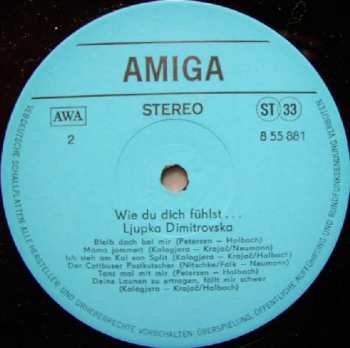 LP Ljupka Dimitrovska: Wie Du Dich Fühlst...