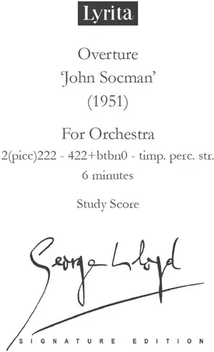 John Socman Opera, Overture