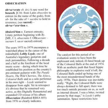 CD Lobby Loyde: Obsecration