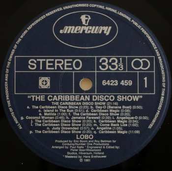 LP Lobo: The Caribbean Disco Show
