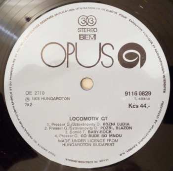 LP Locomotiv GT: Mindenki