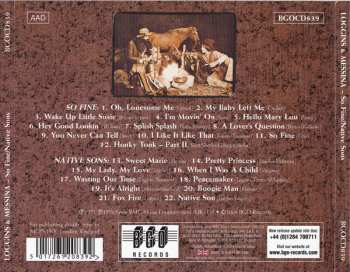 CD Loggins And Messina: So Fine / Native Sons