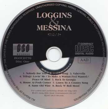 2CD Loggins And Messina: Sittin' In / Loggins & Messina