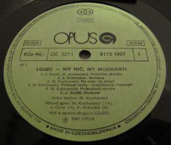 LP Lojzo: My Nič, My Muzikanti