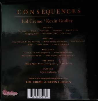 5CD/Dobozkészlet Godley & Creme: Consequences