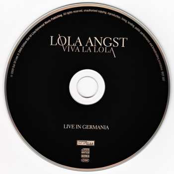 2CD Lola Angst: Viva La Lola