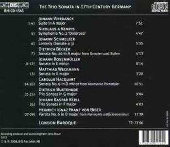 CD London Baroque: The Trio Sonata In 17th-Century Germany