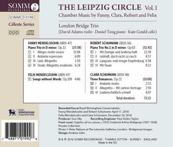 CD London Bridge Trio: The Leipzig Circle: Chamber Music By Fanny, Clara, Robert & Felix,  Vol. I