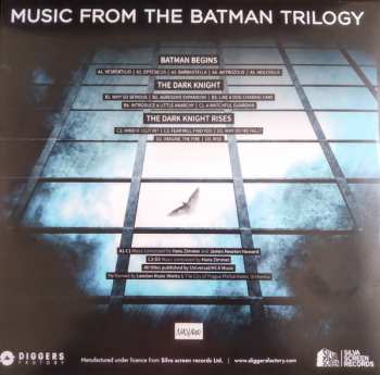 2LP London Music Works: Music From The Batman Trilogy (Batman Begins | The Dark Knight | The Dark Knight Rises) NUM | LTD