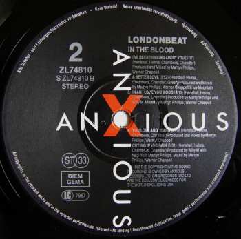 LP Londonbeat: In The Blood