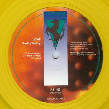 2LP Lone: Reality Testing CLR | LTD
