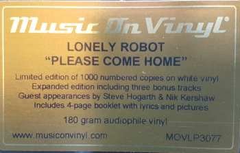 2LP Lonely Robot: Please Come Home NUM | LTD | CLR