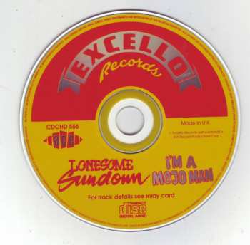 CD Lonesome Sundown: I'm A Mojo Man