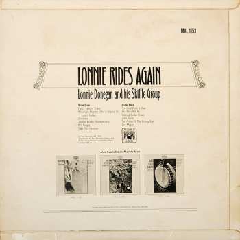 LP Lonnie Donegan's Skiffle Group: Lonnie Rides Again