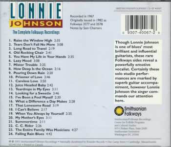 CD Lonnie Johnson: The Complete Folkways Recordings