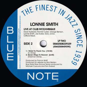 2LP Lonnie Smith: Live At Club Mozambique