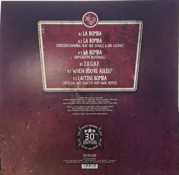 LP Lord Of The Lost: La Bomba CLR | LTD