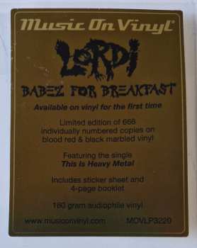 LP Lordi: Babez For Breakfast CLR | LTD | NUM